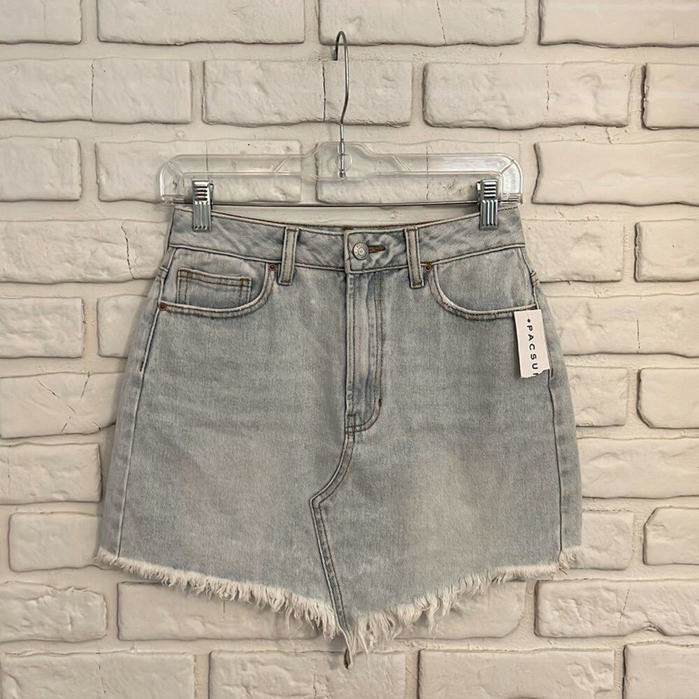 NWT Pacsun denim skirt size 26 (2) - Picture 1 of 9